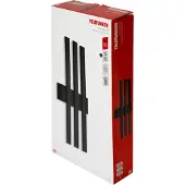 Telefunken Applique LED da esterni Graz indiretta 3 luci nero