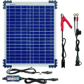 TecMate Caricabatterie Solar Alligator Clamp 20 W Tm522-d2