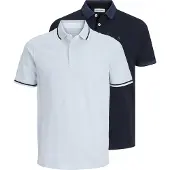 Jack & Jones Maglietta 'JJEPaulos' blu pastello / blu scuro