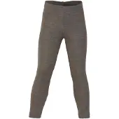 Engel Children's Leggings Intimo lana merinos Bambini (128, marrone)