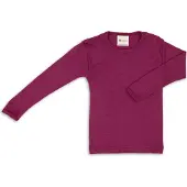 Engel Kids' Undershirt L/S Intimo lana merinos Bambini (176, lilla)