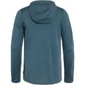 Fjällräven Abisko Sun-Hoodie Maglia funzionale Uomo (XS, blu)
