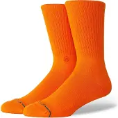 Stance Icon Calze casual Uomo (38-42, arancione)