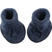 Engel Baby Booties with Ribbon Pantofole Bambini (50/56, blu)