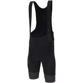 Santini Waterproof Multi-Season Bib Shorts Pantaloni da ciclismo Uomo (XXL, nero)