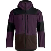 Ortovox - Veste de ski imperméable et coupe-vent - Ravine Free 3L Jacket M Dark Wild Berry per Uomo in Lana Vergine - Taglia L - Bordeaux