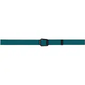 Ortovox Logo Knit Belt Cinture (100 x 3,5 cm, blu)
