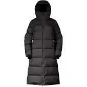 Bergans Women's Oslo Down Long Coat Parka Donna (M, nero)