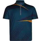 CMP Half Zip T-Shirt Maglietta da ciclismo Uomo (56, nero)