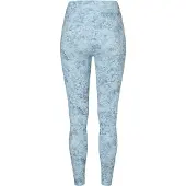 Mandala Women's Monoprinted Tights Leggings Donna (XS, grigio)