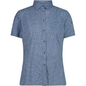 CMP Women's Shirt with Chest Pocket Camicetta Donna (36, grigio)