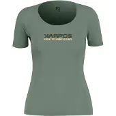 Karpos Women's Loma Cotton T-Shirt T-shirt Donna (L, verde/olivia)