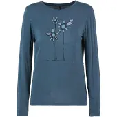E9 Women's Marika Maglia a manica lunga Donna (S, blu)