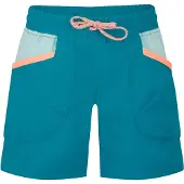 TROLLKIDS Girl's Senja Shorts Pantaloncini Bambini (110, turchese)
