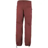 E9 - Pantaloni da arrampicata - Rondo Flax2 Paprika per Uomo in Cotone - Taglia L - Bordeaux