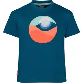 TROLLKIDS Girl's Halsafjord T-Shirt T-shirt Bambini (176, blu)