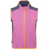 TROLLKIDS Kid's Balestrand Vest Gilet a vento Bambini (164, fuchsia)