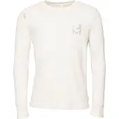 Chillaz Cuenca Maglia a manica lunga Uomo (S, bianco)