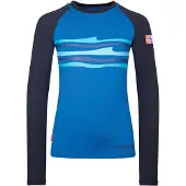 TROLLKIDS Kid's Haukland Shirt Lycra Bambini (104, blu)
