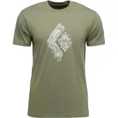 Black Diamond Engineered Diamond S/S Tee T-shirt Uomo (S, olivia)