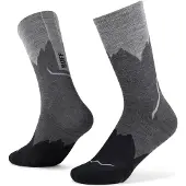 Buff Merino Lightweight Crew Sock LWC3 Calze merino (36-38, grigio)