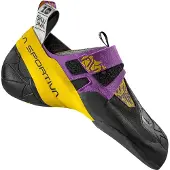 La Sportiva - Scarpetta (arrampicata) - Skwama Purple/Yellow per Uomo in Pelle - Taglia 42 - Viola