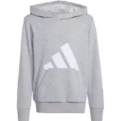 Adidas Felpa sportiva 'Essentials' grigio / bianco