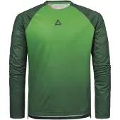 Schöffel Longsleeve Style Koitere Maglietta da ciclismo Uomo (48, verde)