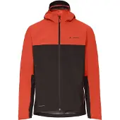 Vaude Moab Rain Jacket Giacca ciclismo Uomo (L, rosso/nero)