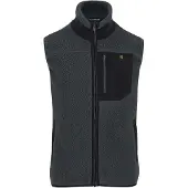 Karpos Moiazza Retrò Fleece Vest Gilet in pile Uomo (M, nero)