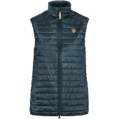 Fjällräven Women's Abisko Padded Vest Gilet sintetico Donna (XS, blu)