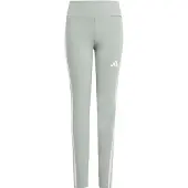 Adidas Girl's 3-Stripes Leggings 230 Leggings Bambini (128, grigio)