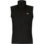 Ortovox Fleece Grid Vest Gilet in pile Uomo (S, nero)