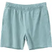 Mazine Genderless Natural Dye Sweat Shorts Pantaloncini (M, turchese)
