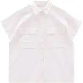 Jeanne Baret Women's Acacia Shirt Camicetta Donna (40, bianco)