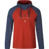 Rafiki Traverse Felpa con cappuccio Uomo (L, rosso)