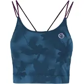 E9 Women's Sarah Reggiseno sportivo Donna (M, blu)