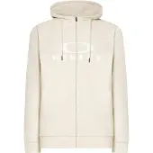 Oakley Bark Full Zip Hoodie 2.0 Felpa Uomo (M, bianco)
