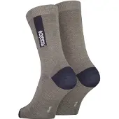Maloja PeroneM. Calze casual (36-38, grigio)