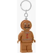 LEGO Torcia portachiavi Omino di pan di zenzero