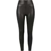 Urban Classics - Leggings "Glamour" da donna TN414 (3XL) (nero scintillante)
