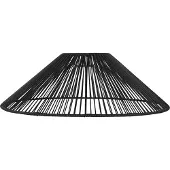 Star Trading paralume Vide outdoor nero 58cm