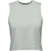 Black Diamond Women's BD Stripe Tank Canotta Donna (M, grigio)