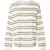 Pieces Top A Maniche Lunghe | Giallo | L