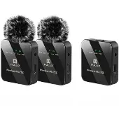 Puluz Microfono Wireless 2 Tx + 1 Rx