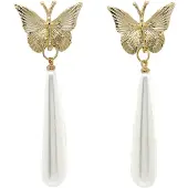 Avant Garde Orecchini 'Kristinaya' bianco