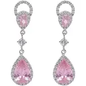 Avant Garde Orecchini 'Agatana' rosa chiaro