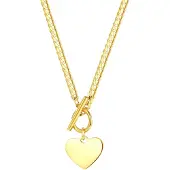 Hey Happiness Collana 'Romance' oro