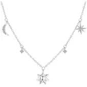 Hey Happiness Collana 'Celestial Harmony' argento