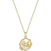 Hey Happiness Collana 'Serenity Locket' oro